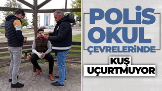 Polisten okul çevrelerinde denetim