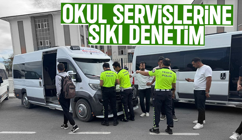 Polisten okul servislerine yakın takip