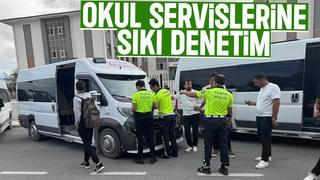 Polisten okul servislerine yakın takip