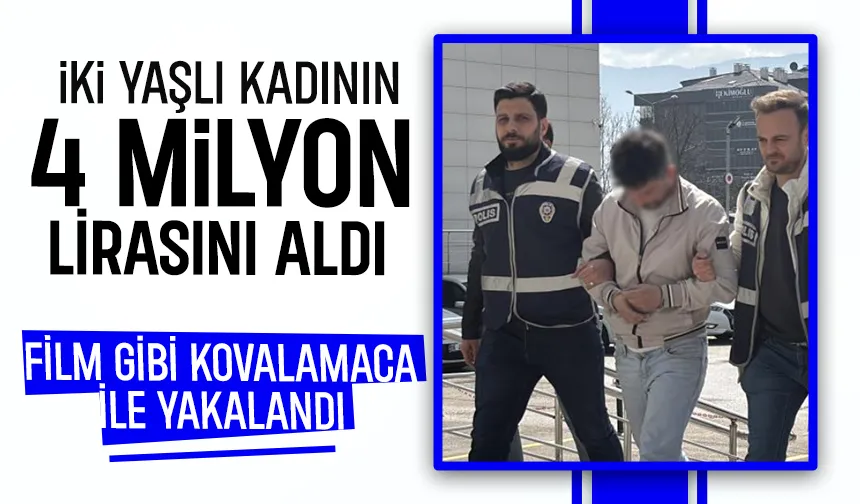 Poşet dolusu para ve altınlarla yakalandı