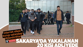 Prefabrik ev dolandırıcıları adliyeye sevk edildi