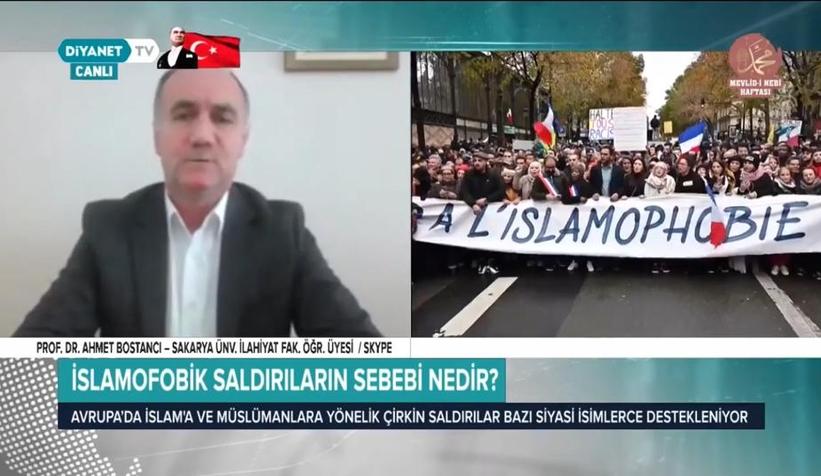 Prof. Dr. Bostancı'dan İslamofobik saldırılara dair açıklama