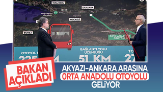 Proje başladı Akyazı Ankara arasına yeni otoyol geliyor
