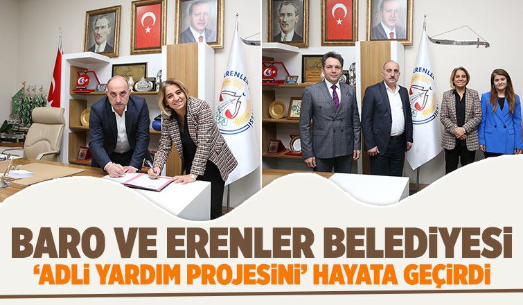 Protokol imzalandı; Durumu olmayana ücretsiz hukuki yardım