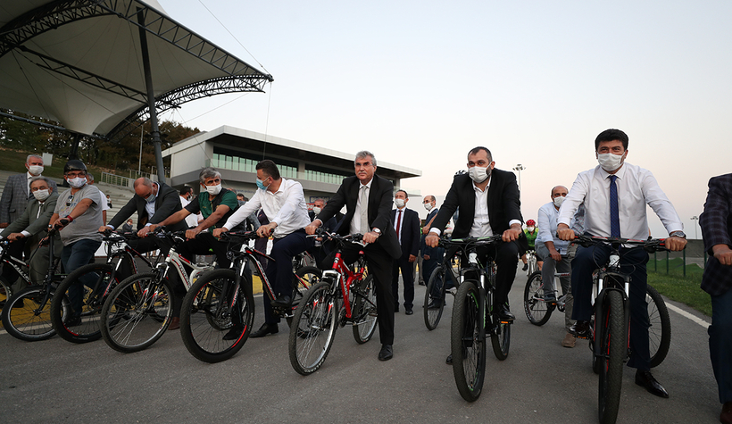 Protokol projenin tanıtımı için pedal çevirdi