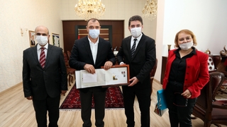 PTT'den Vali Kaldırım'a ziyaret