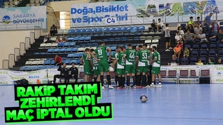 Rakip takım zehirlenince maç iptal oldu