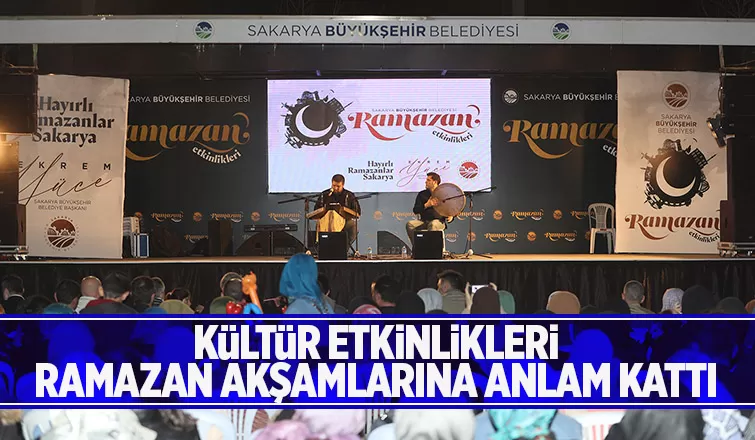 Ramazan akşamlarına anlam kattı