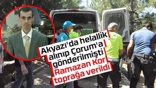 Ramazan Kor toprağa verildi
