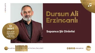 Ramazan takvimi Dursun Ali Erzincanlı programıyla son buluyor