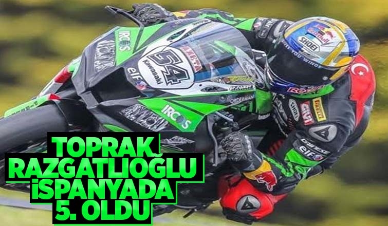 Razgatlıoğlu, İspanya'da 5. oldu