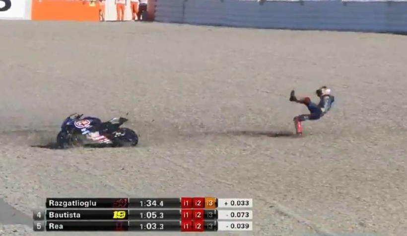 Razgatlıoğlu kaza geçirdi