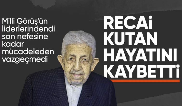 Recai Kutan hayatını kaybetti