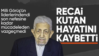 Recai Kutan hayatını kaybetti