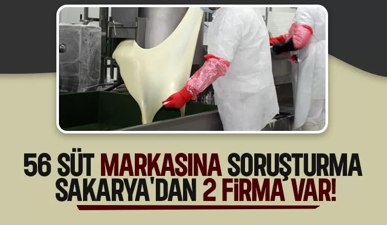Rekabet'ten süt pazarına  soruşturma; Sakarya'dan 2 firma var