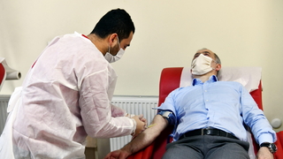 Rektör Savaşan'dan kan bağışı çağrısı