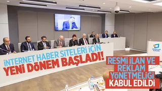 Resmi İlan ve Reklam Yönetmeliği kabul edildi