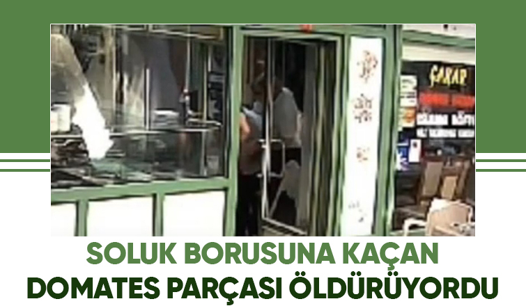 Restoran şefi boğazına yemek kaçan müşteriyi kurtardı