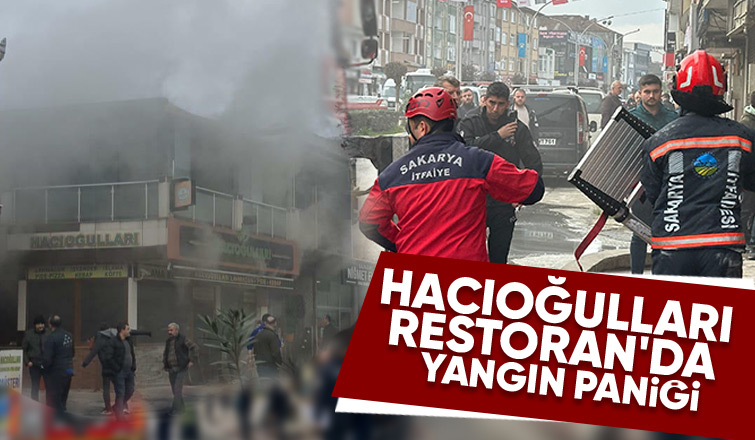 Restoranda yangın bir ve ikinci katta hasar oluştu
