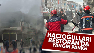 Restoranda yangın bir ve ikinci katta hasar oluştu