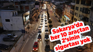 Risk büyük:10 araçtan  2’sinin sigortası yok