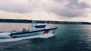 RO-RO gemisindeki hasta kurtarma operasyonunun görüntüleri ortaya çıktı