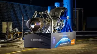 Rolls Royce'tan hidrojenle çalışan uçak motoru