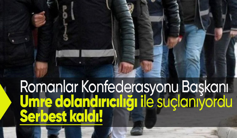 Romanlar Konfederasyonu Başkanı serbest kaldı