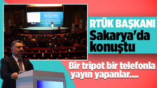 RTÜK Başkanı Sakarya'da