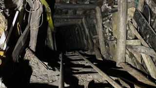 Ruhsatsız işletilen maden ocağı imha edildi