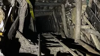 Ruhsatsız işletilen maden ocağı imha edildi