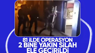 Ruhsatsız silah operasyonu