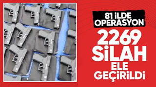 Ruhsatsız silah taşıyanlara