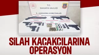 Ruhsatsız silahlarla yakalandılar