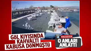 Rüzgarın savaş alanına çevirdiği işletmenin müdürü o anları anlattı