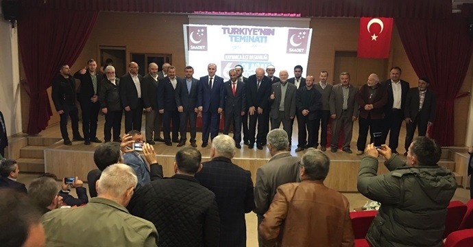 Saadet Kaynarca'da kongre