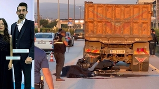 Saatler önce nikah kıyan genç çiftin acı sonu