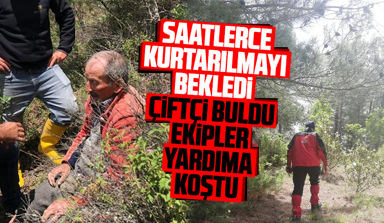 Saatlerce kurtarılmayı bekledi