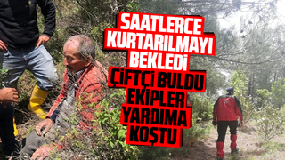 Saatlerce kurtarılmayı bekledi