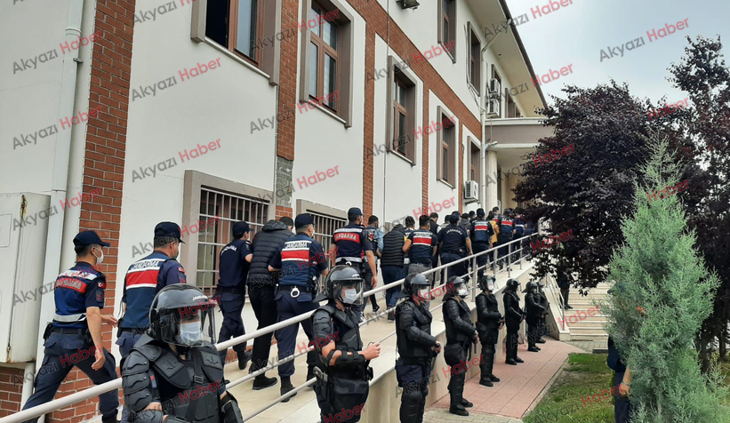 Şafak operasyonunda 8 tutuklama; Böyle getirildiler