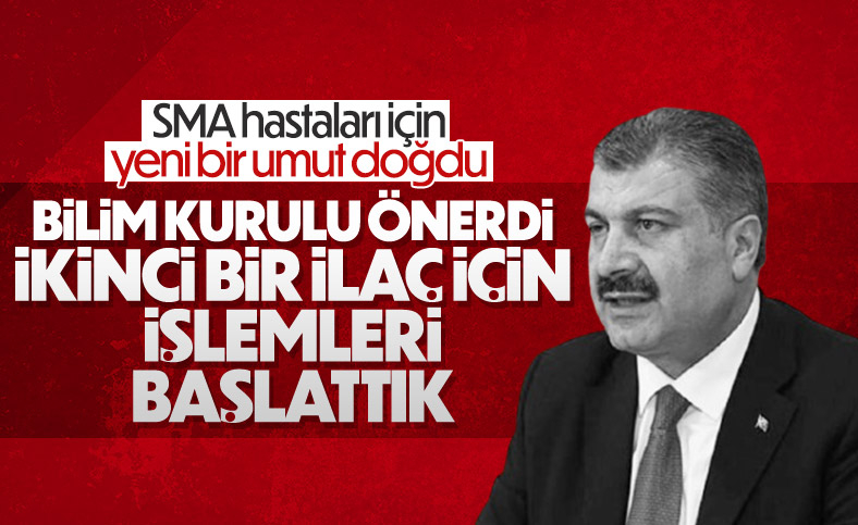 Sağlık Bakanı Fahrettin Koca'dan SMA ilacı açıklaması