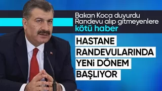 Sağlık Bakanı kararlı Hastanelerdeki randevu sorununu çözecek