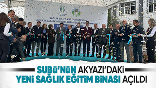 Sağlık Bilimleri Fakültesi ve Akyazı Sağlık Hizmetleri MYO binası açıldı