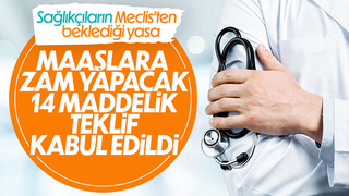 Sağlık çalışanlarının mali hakları iyileştiriliyor