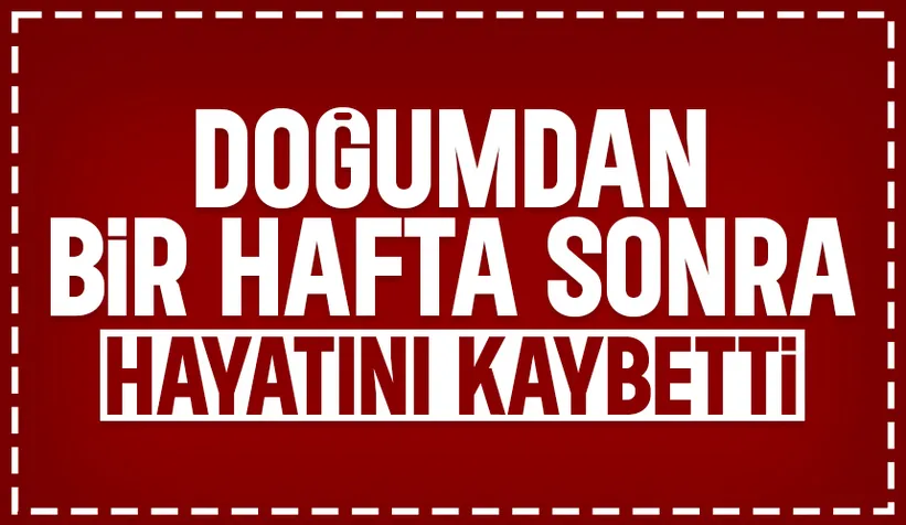 Sağlık camiasını üzen ölüm; Bir hafta önce anne doğum yapmıştı