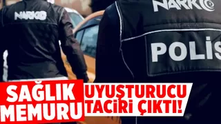 Sağlık memuru uyuşturucu ve silahlarla yakalandı