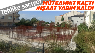 Sağlıklı Hayat Merkezi inşaatı durdu, vatandaş tepkili