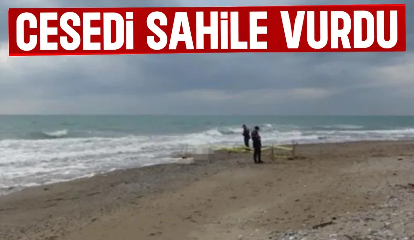 Sahilde ceset bulundu