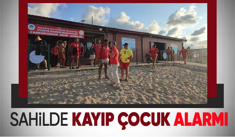 Sahilde kayboldu, annesi gözyaşlarına boğuldu