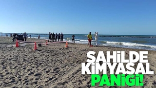 Sahile vuran varil AFAD'ı alarma geçirdi